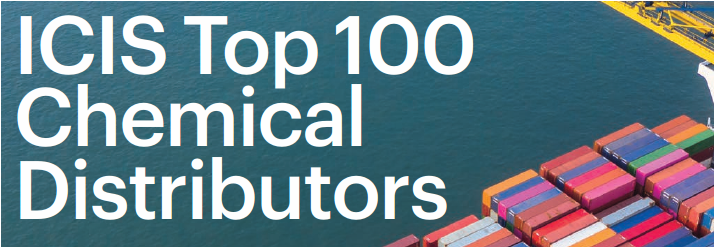 Annual ranking of chemical distributors published